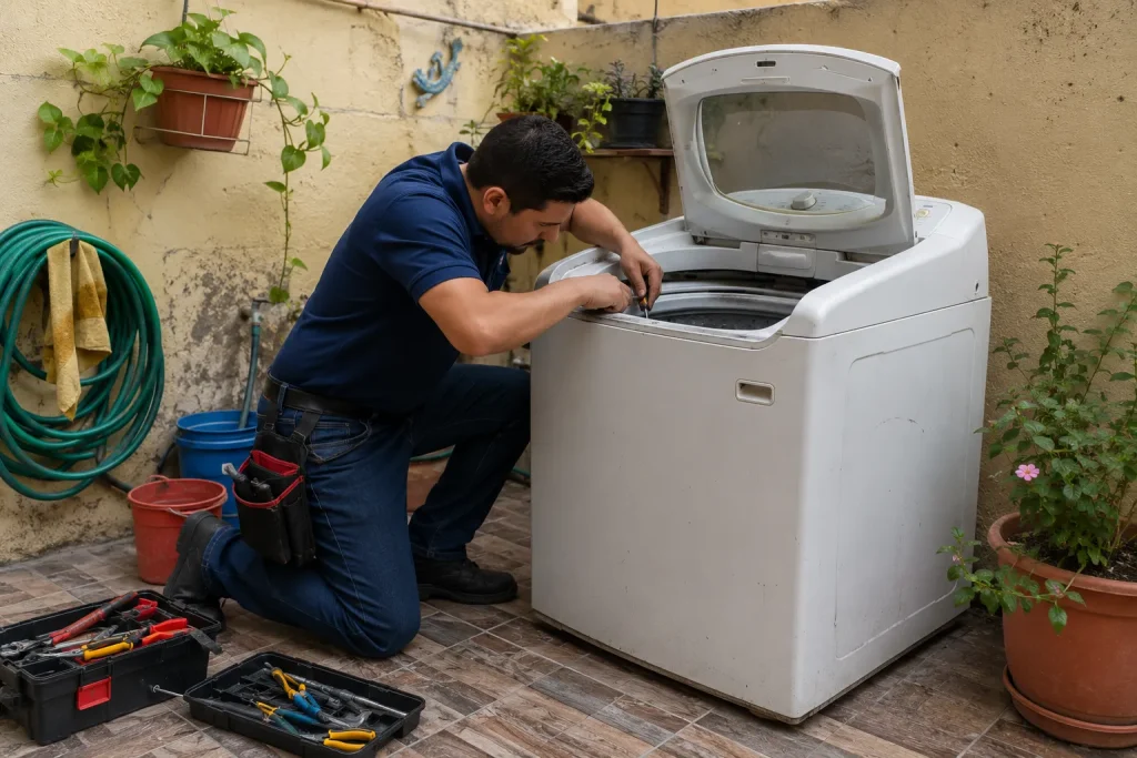 Reparacion de lavadora por tecnicos de sertec